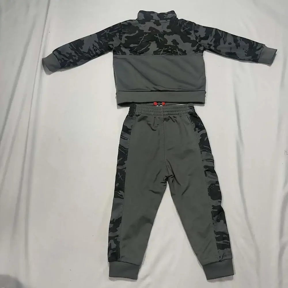 Nike Kids Camo Tracksuit Set Gray 18M